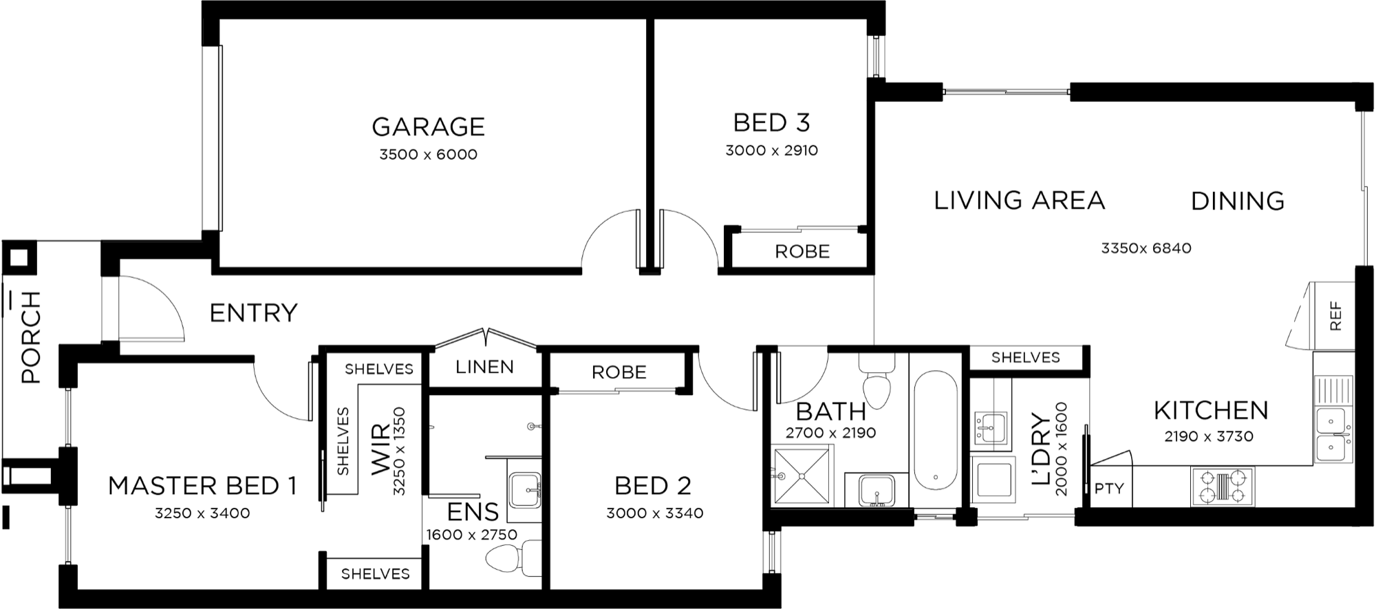 Banksia floor plan